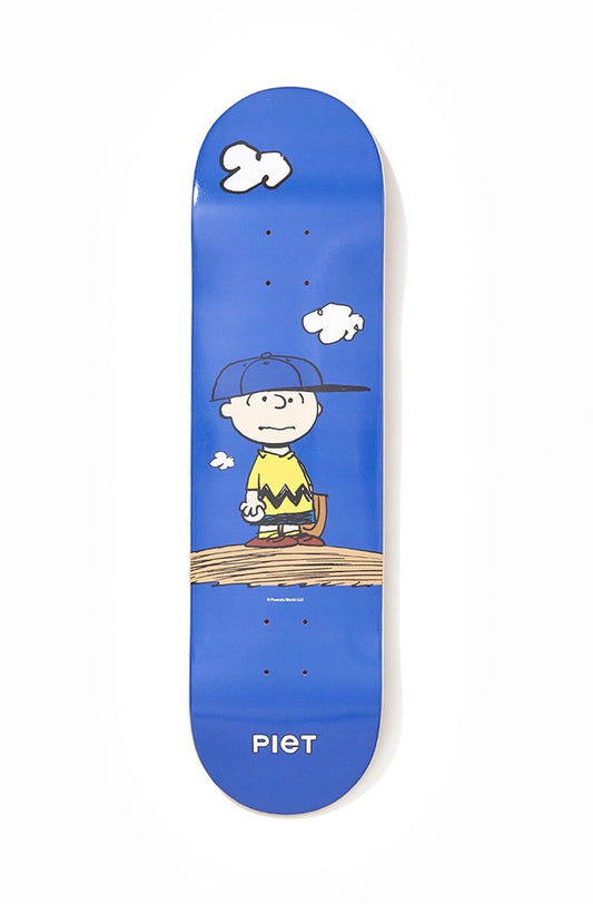 Shape Piet x Peanuts Snoopy Charlie Brown Skate Deck 8.0 Azul - NewSkull