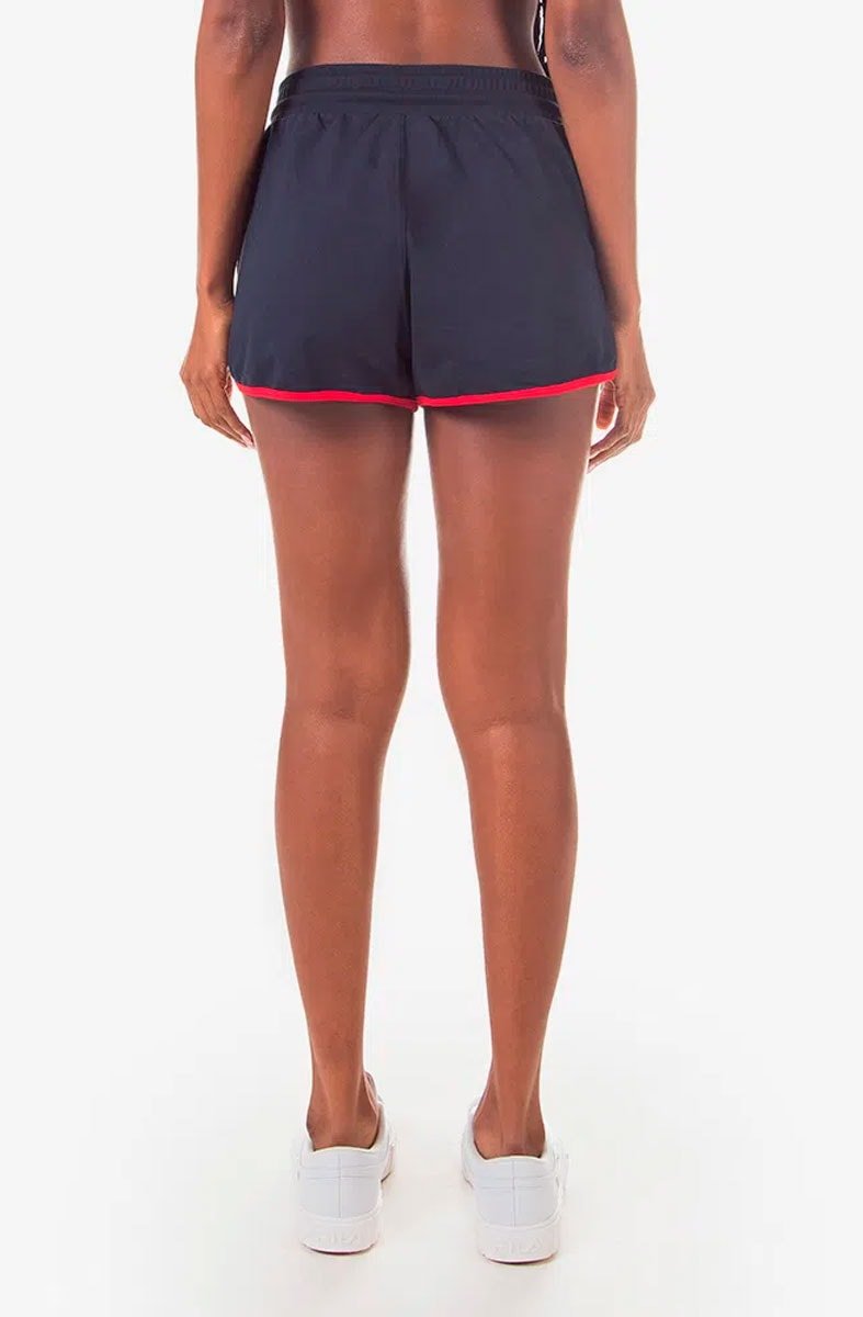 Short Fila Acqua Feminino Azul/Branco - NewSkull