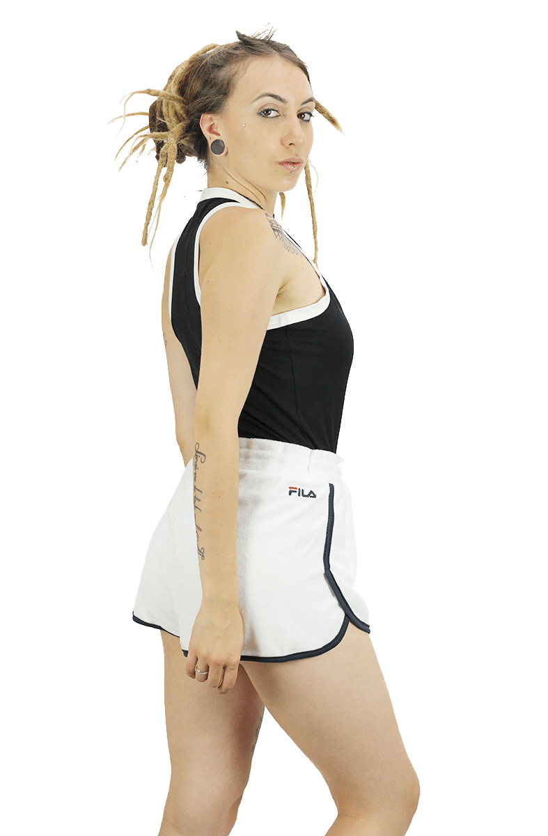 SHORT FILA FEMININO LAVISH BRANCO - NewSkull