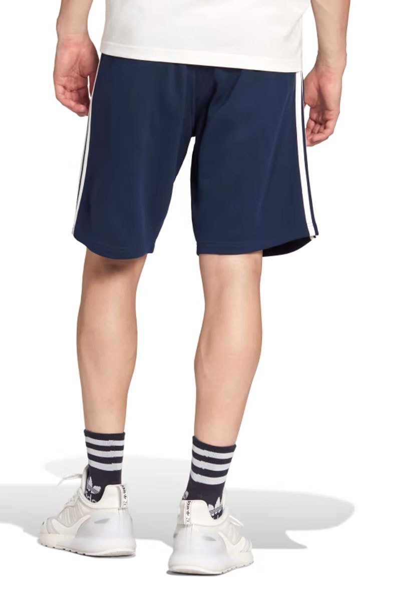 Shorts Adidas Adicolor Classics 3 - stripes Azul Marinho - NewSkull