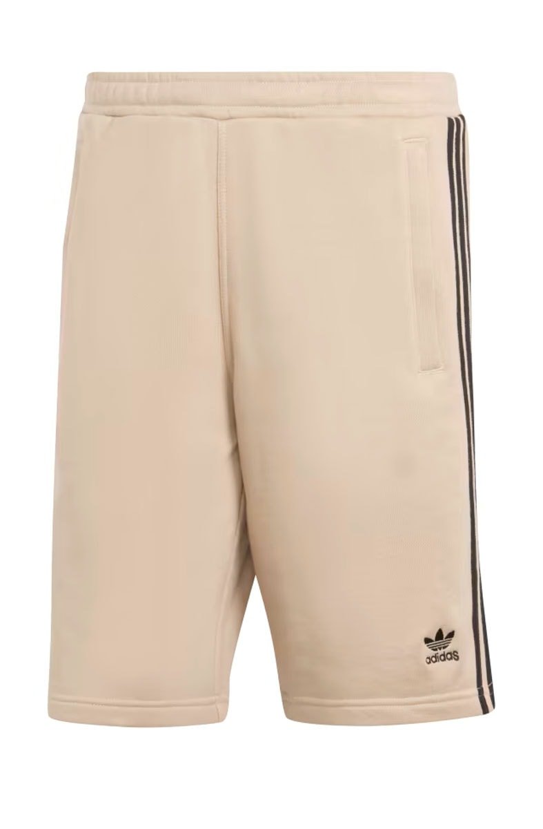 Shorts Adidas Adicolor Classics 3 - stripes Bege - NewSkull