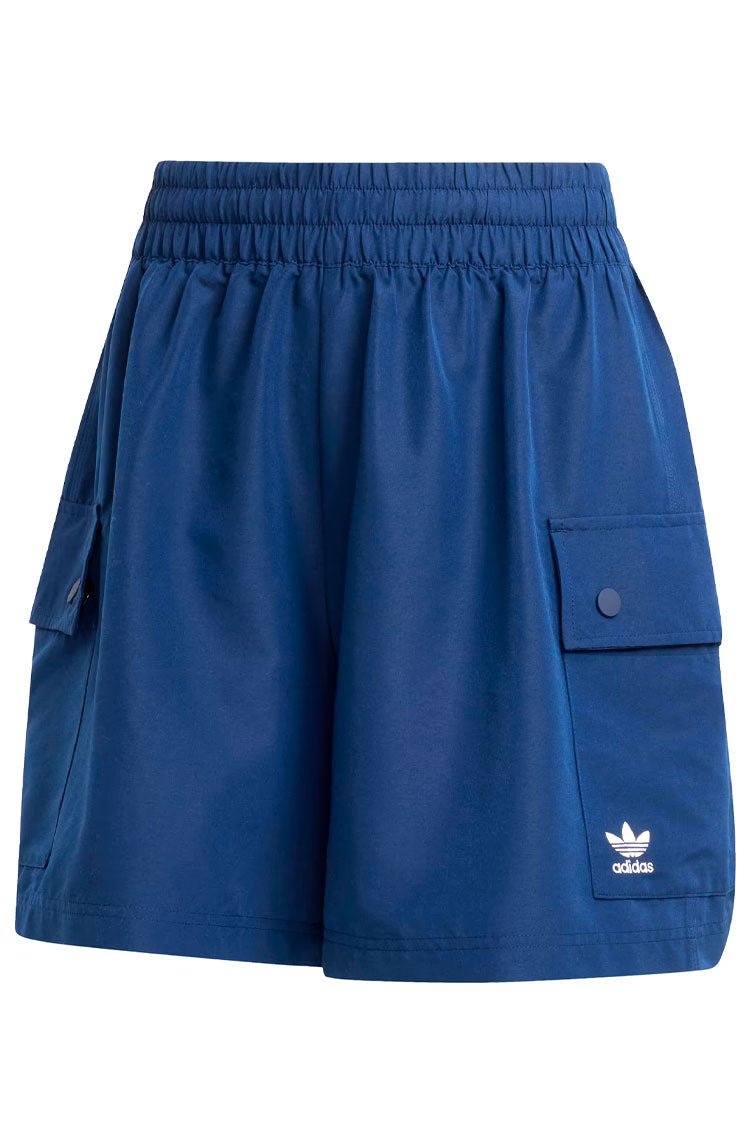 Shorts Adidas Cargo Cós Alto Essentials Azul Marinho - NewSkull