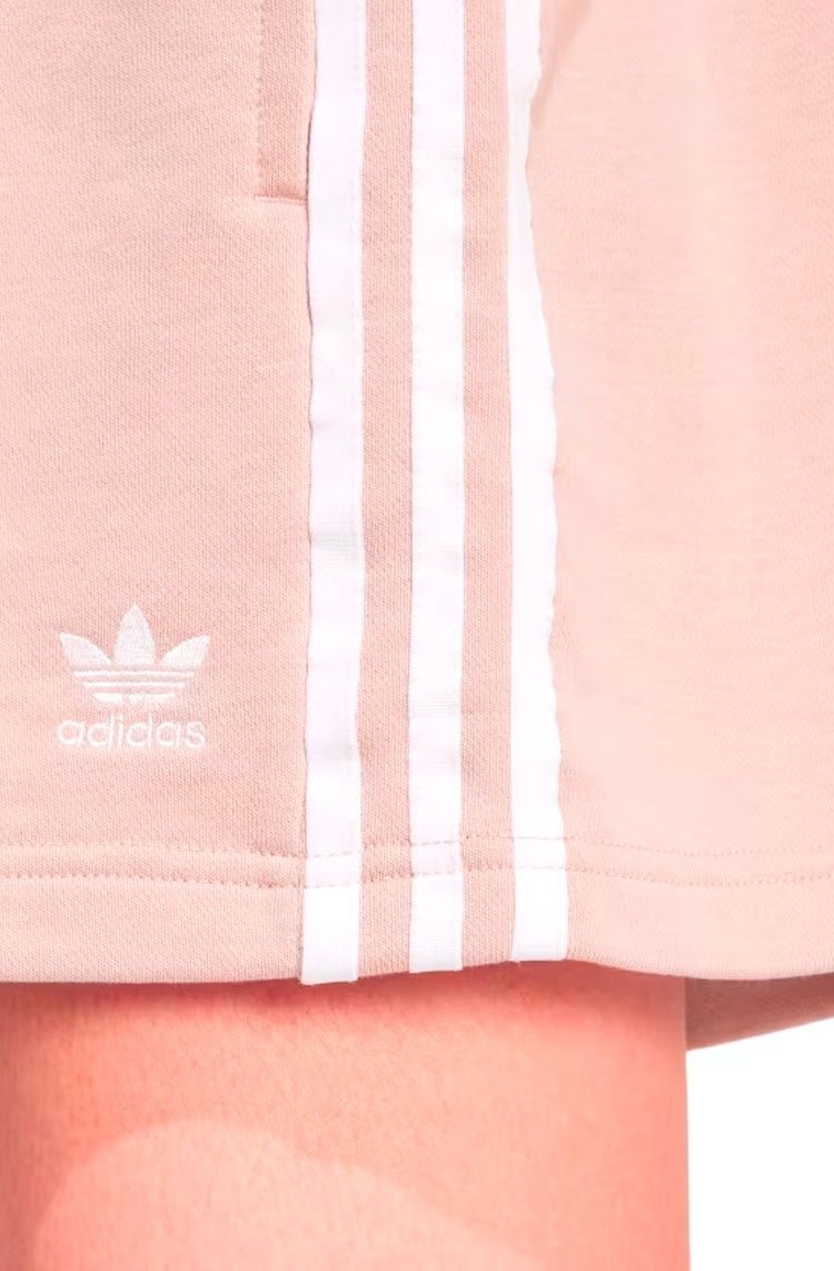Shorts Adidas Moletinho 3 - stripes Bege - NewSkull