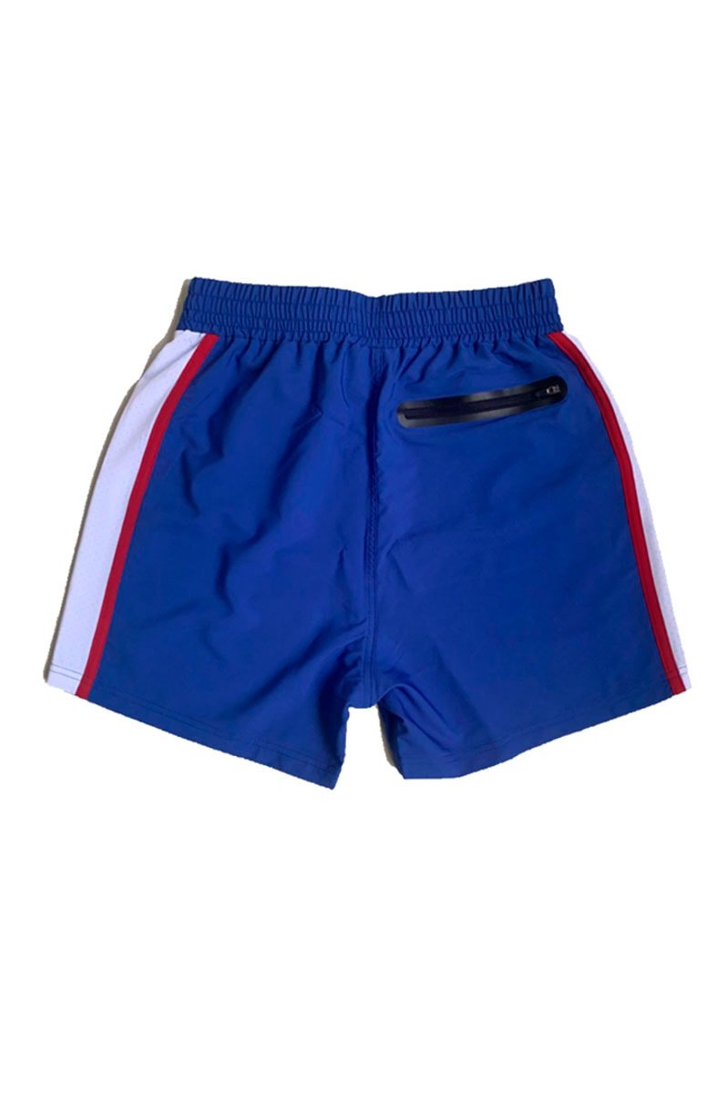 Shorts Champion Beach Azul/Branco - NewSkull