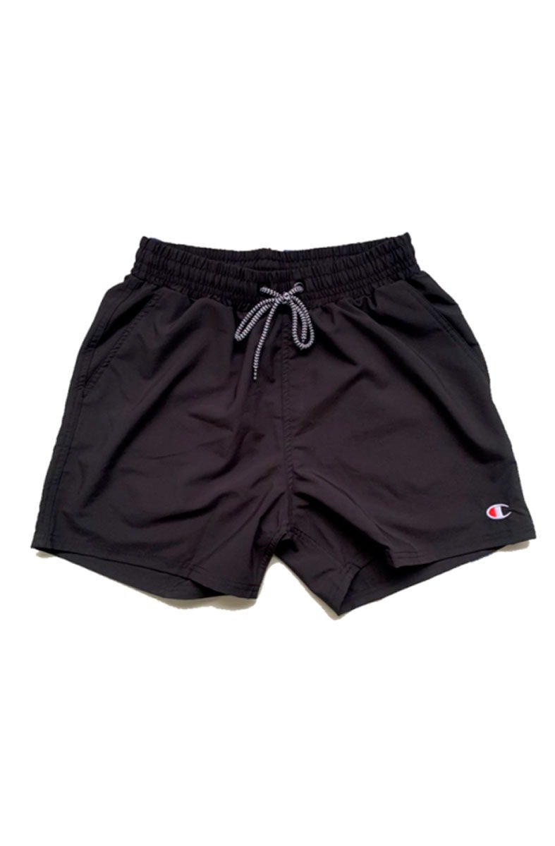 Shorts Champion Beach Voley Preto/Branco - NewSkull