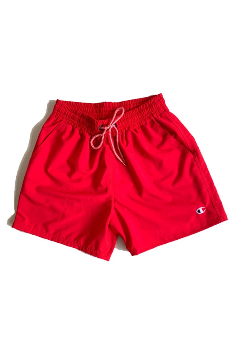 Shorts Champion Beach Voley Vermelho/Branco - NewSkull