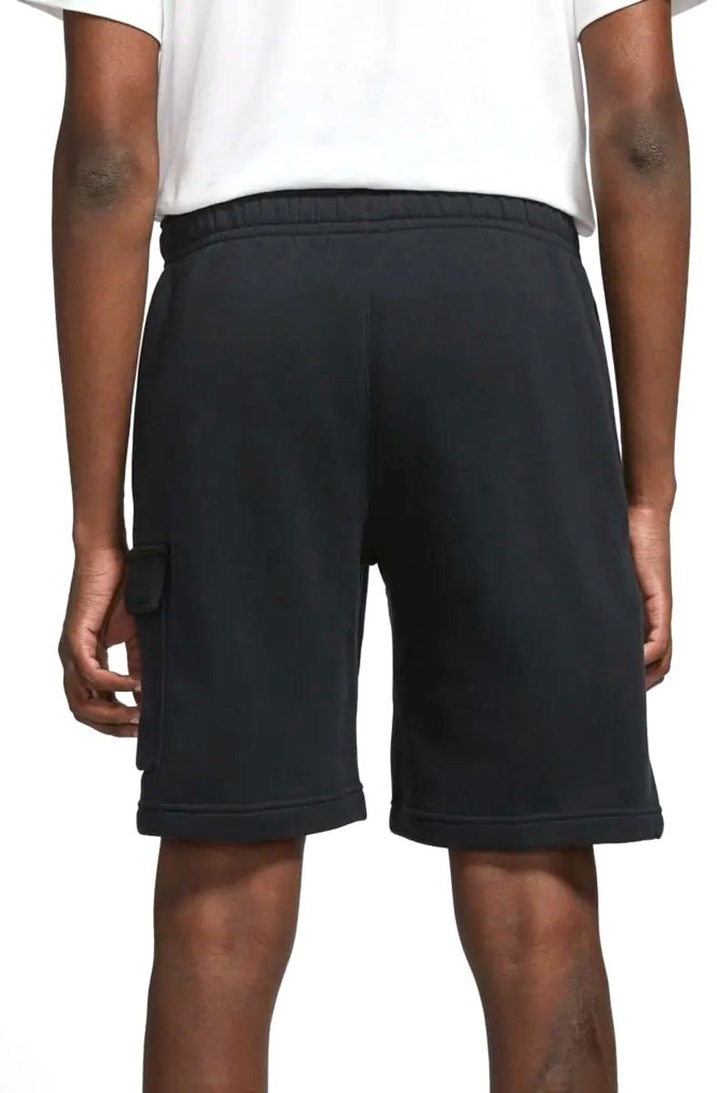 Shorts Nike Sportswear Club Preto/Branco - NewSkull