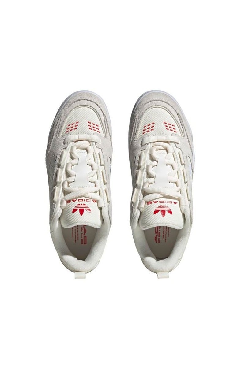 Tênis Adidas ADI2000 Cream White/Vermelho - NewSkull