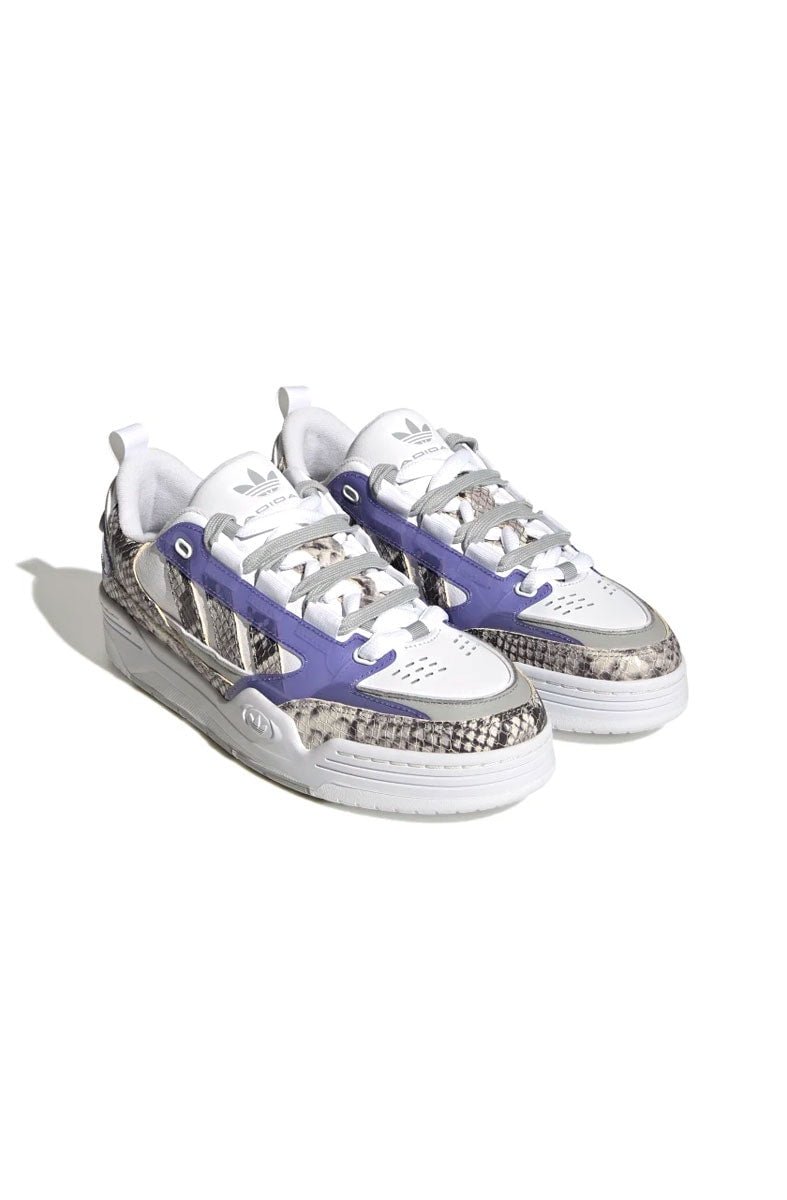 Tênis Adidas ADI2000 Snake Branco/Roxo - NewSkull