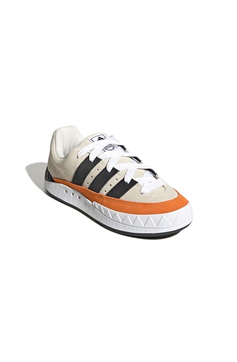 Tênis Adidas Adimatic x Human Made Hm Off White/Preto/Laranja - NewSkull