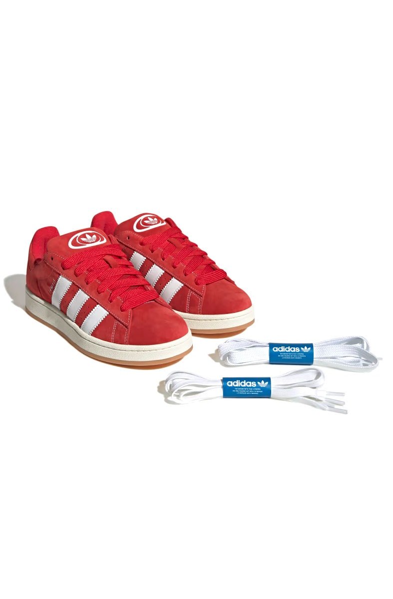 Tênis Adidas Campus 00S Vermelho/Branco H03474 - NewSkull