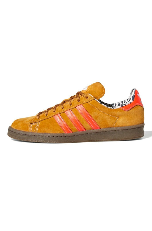 Tênis Adidas Campus 80 x Large Marrom/Laranja - NewSkull