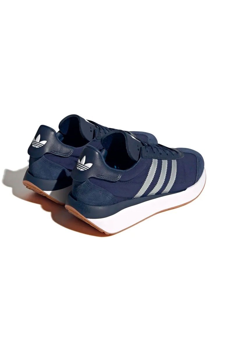 Tênis Adidas Country XLG Azul Marinho/Prata/Branco - NewSkull