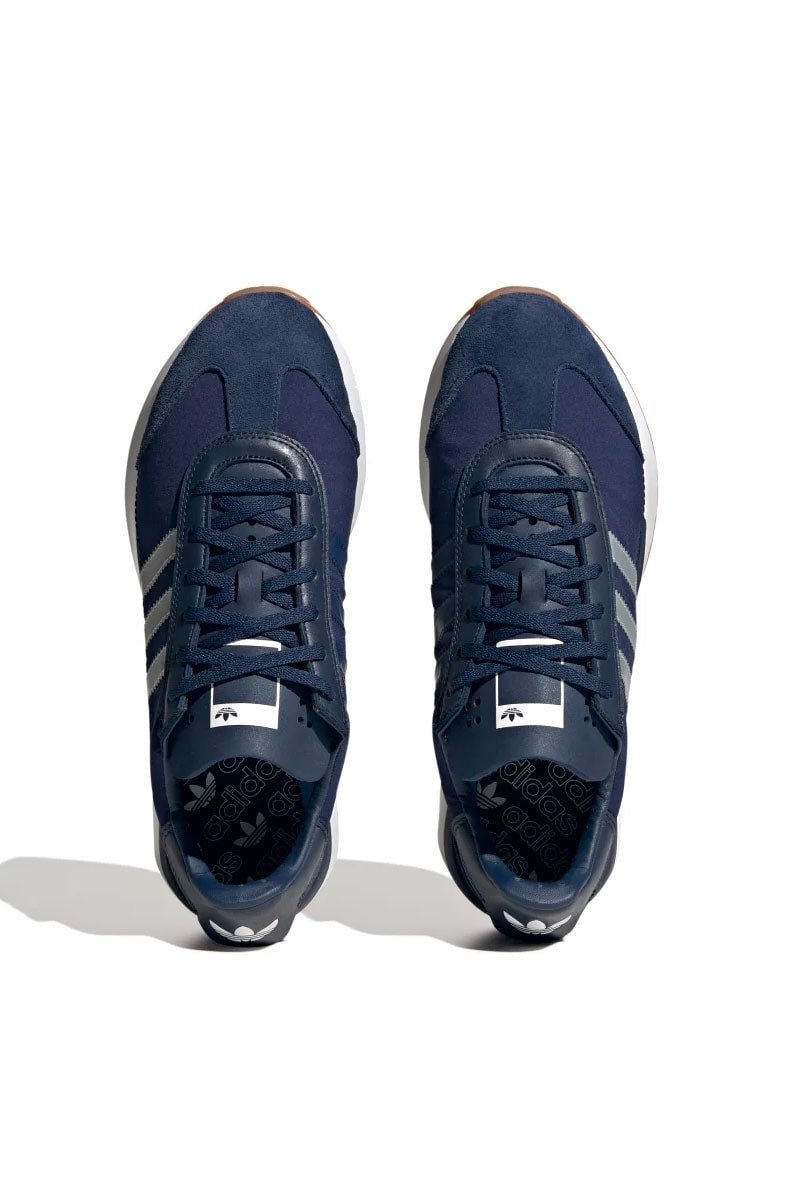 Tênis Adidas Country XLG Azul Marinho/Prata/Branco - NewSkull