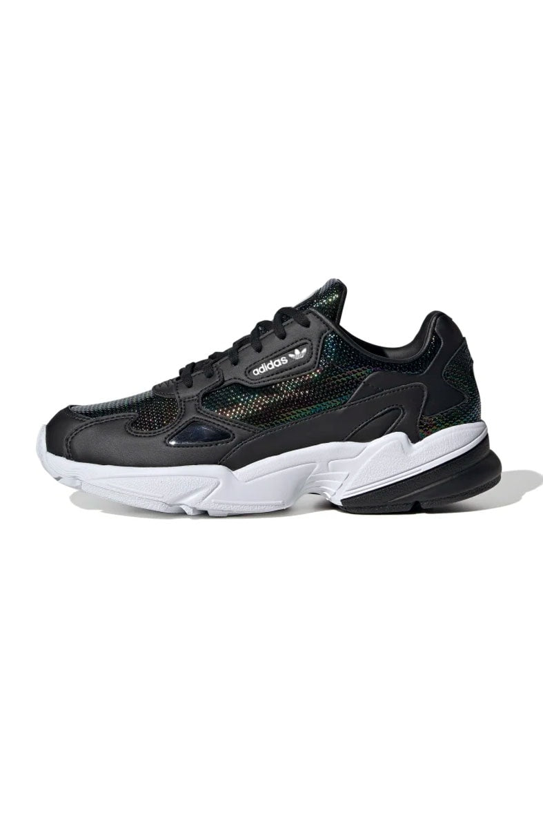 Tênis Adidas Falcon Feminino Preto/Ruby - NewSkull