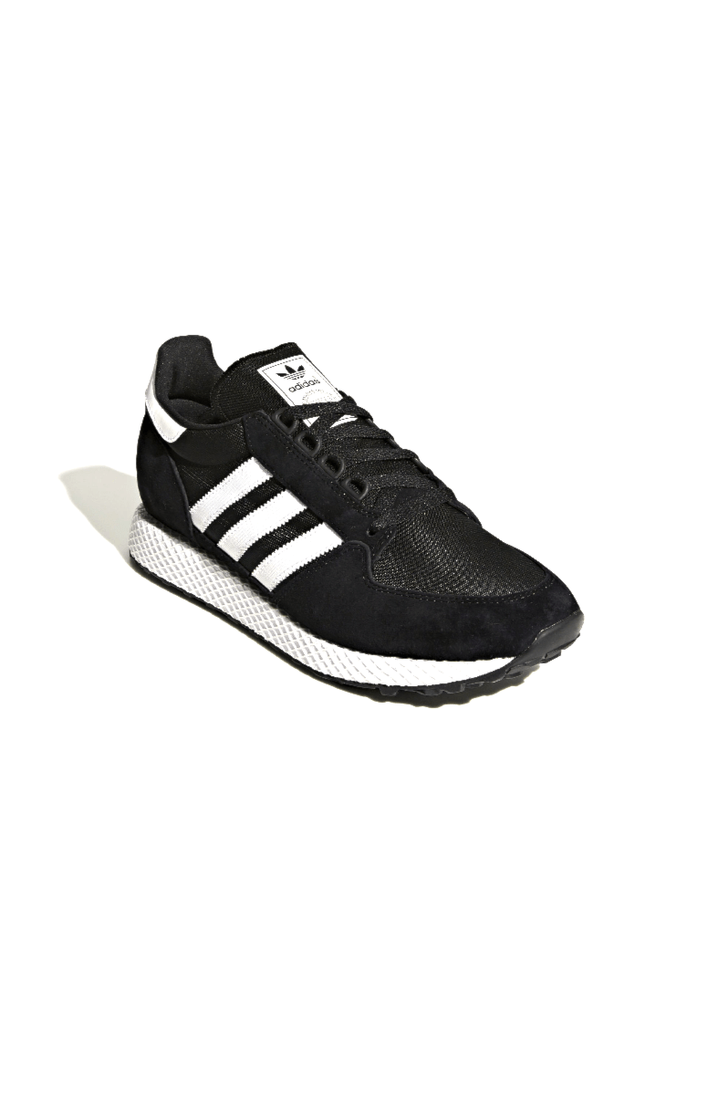 TÊNIS ADIDAS FOREST GROVE OREGON PRETO/BRANCO - NewSkull