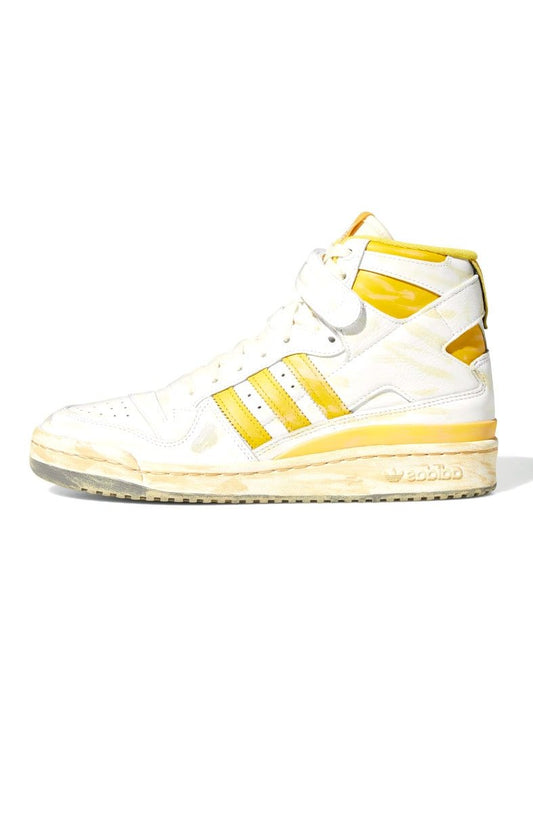 Tênis Adidas Forum 84 Hi Aec Branco/Amarelo - NewSkull