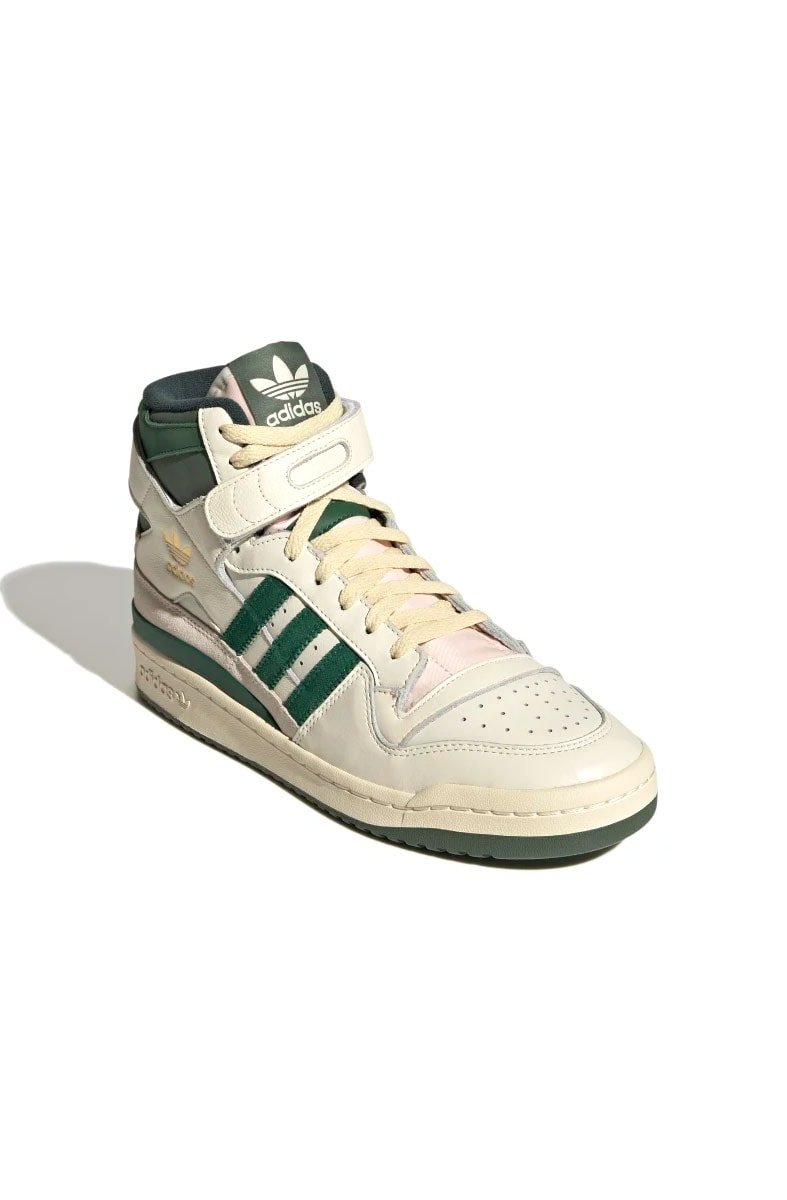 Tênis Adidas Forum 84 High Off White/Verde Escuro - NewSkull