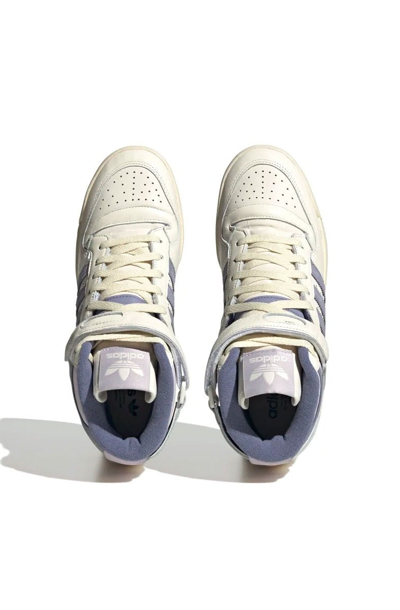 Tênis Adidas Forum 84 High Off White/Violeta - NewSkull