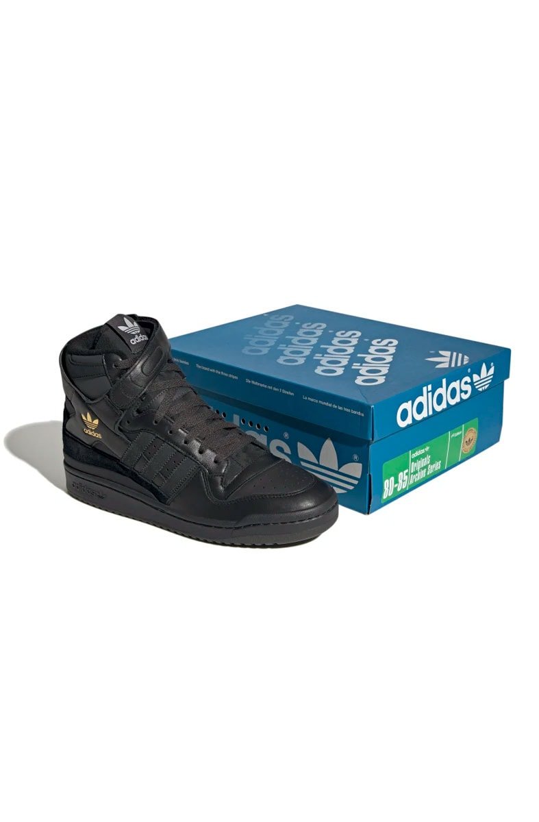 Tênis Adidas Forum 84 High Preto/Preto - NewSkull