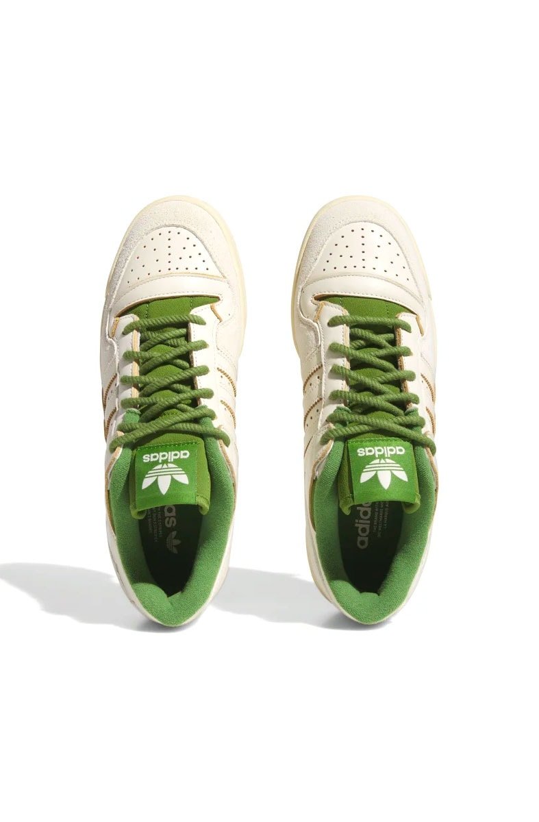 Tênis Adidas Forum 84 Low Classic Off White/Verde - NewSkull