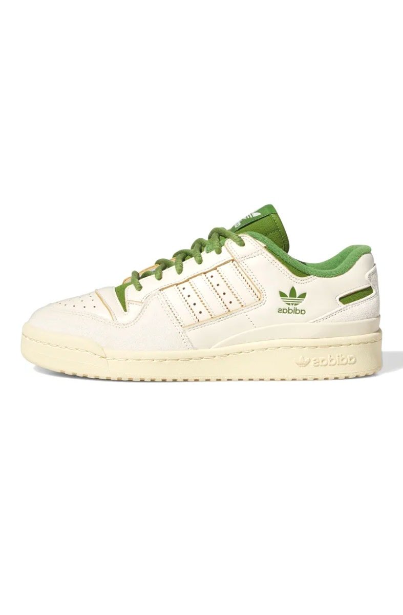 Tênis Adidas Forum 84 Low Classic Off White/Verde - NewSkull