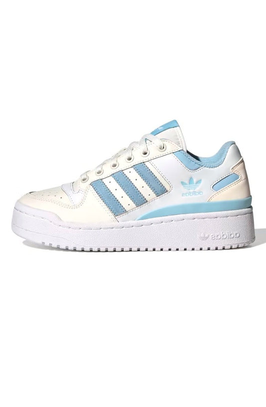 Tênis Adidas Forum Bold Feminino Off White/Azul Claro IG0285 - NewSkull