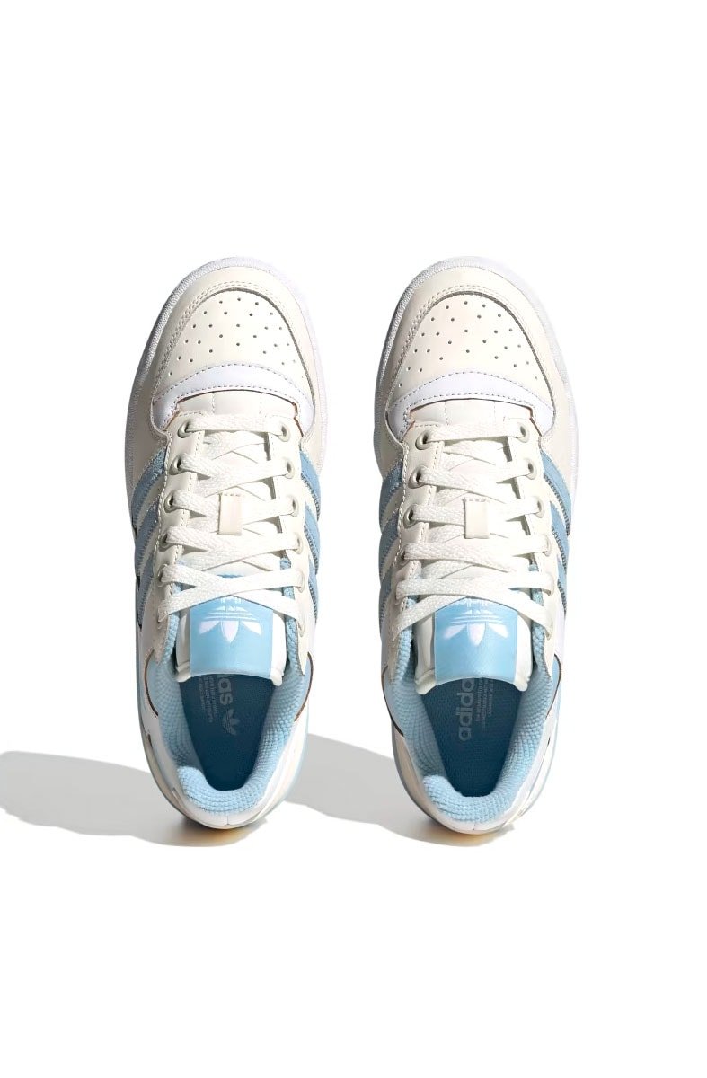 Tênis Adidas Forum Bold Feminino Off White/Azul Claro IG0285 - NewSkull
