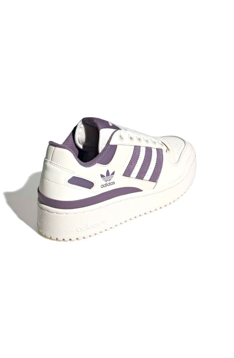 Tênis Adidas Forum Bold Feminino Off - White/Violeta IE4762 - NewSkull