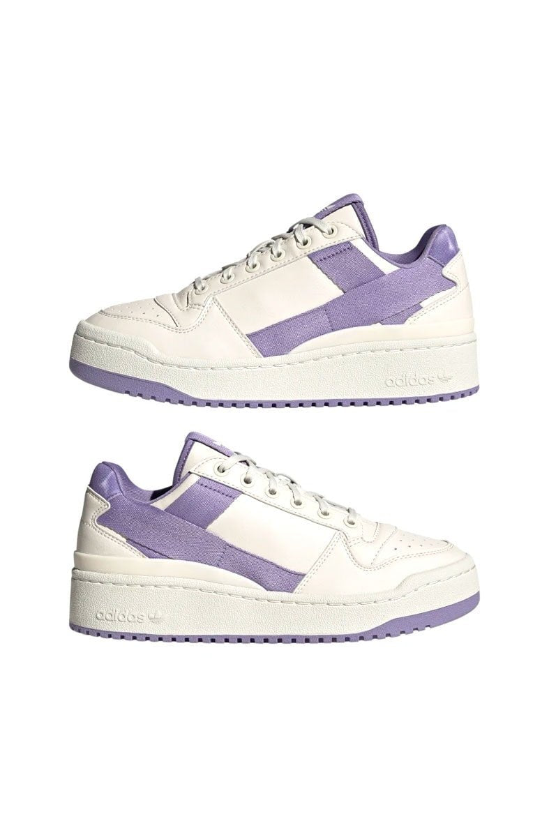 Tênis Adidas Forum Bold x Parley Off White/Roxo - NewSkull