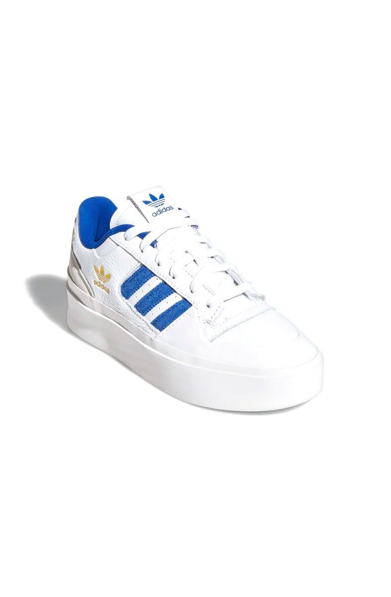 Tênis Adidas Forum Bonega Feminino Branco/Azul - NewSkull