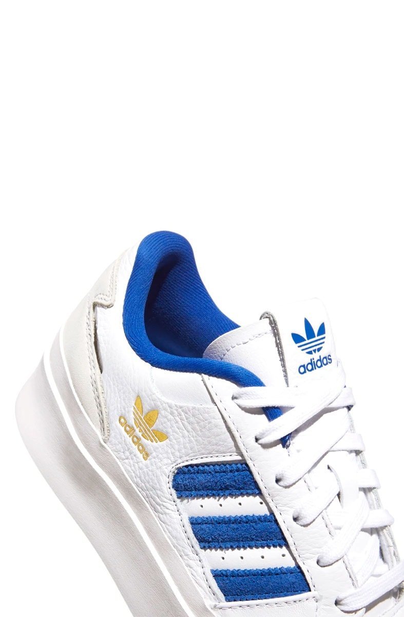 Tênis Adidas Forum Bonega Feminino Branco/Azul - NewSkull
