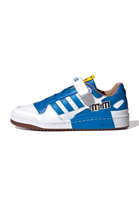 Tênis Adidas Forum Low 84 M&ms Azul/Branco/Marrom - NewSkull