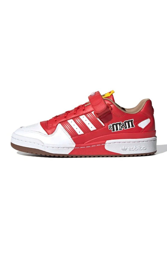 Tênis Adidas Forum Low 84 M&ms Vermelho/Branco/Marrom - NewSkull
