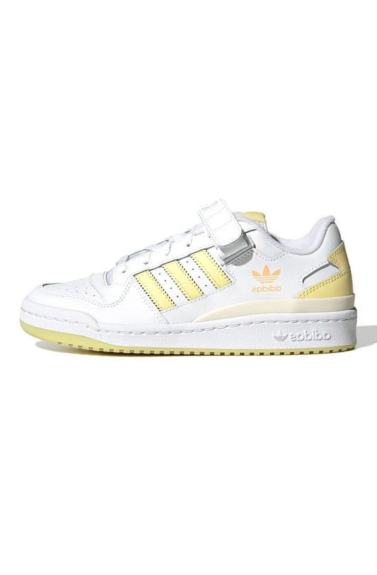 Tênis Adidas Forum Low Branco/Amarelo - NewSkull