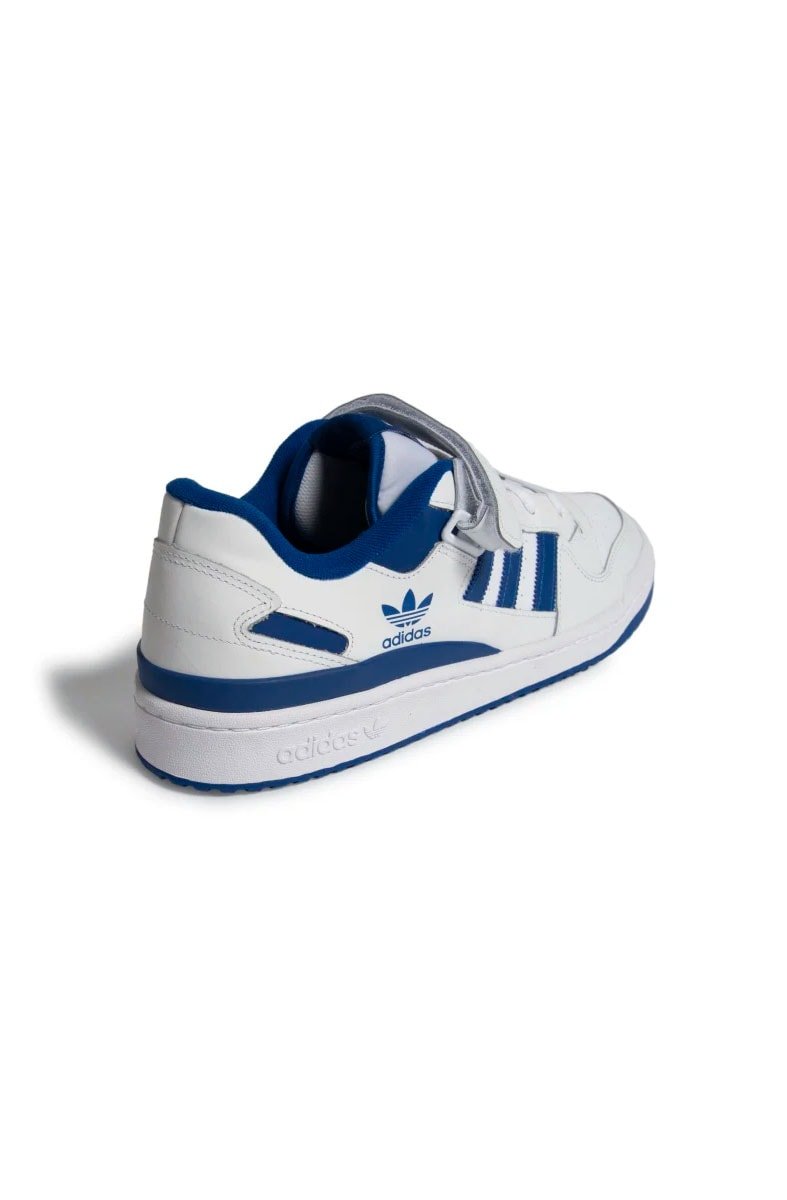 Tênis Adidas Forum Low Branco/Azul - NewSkull