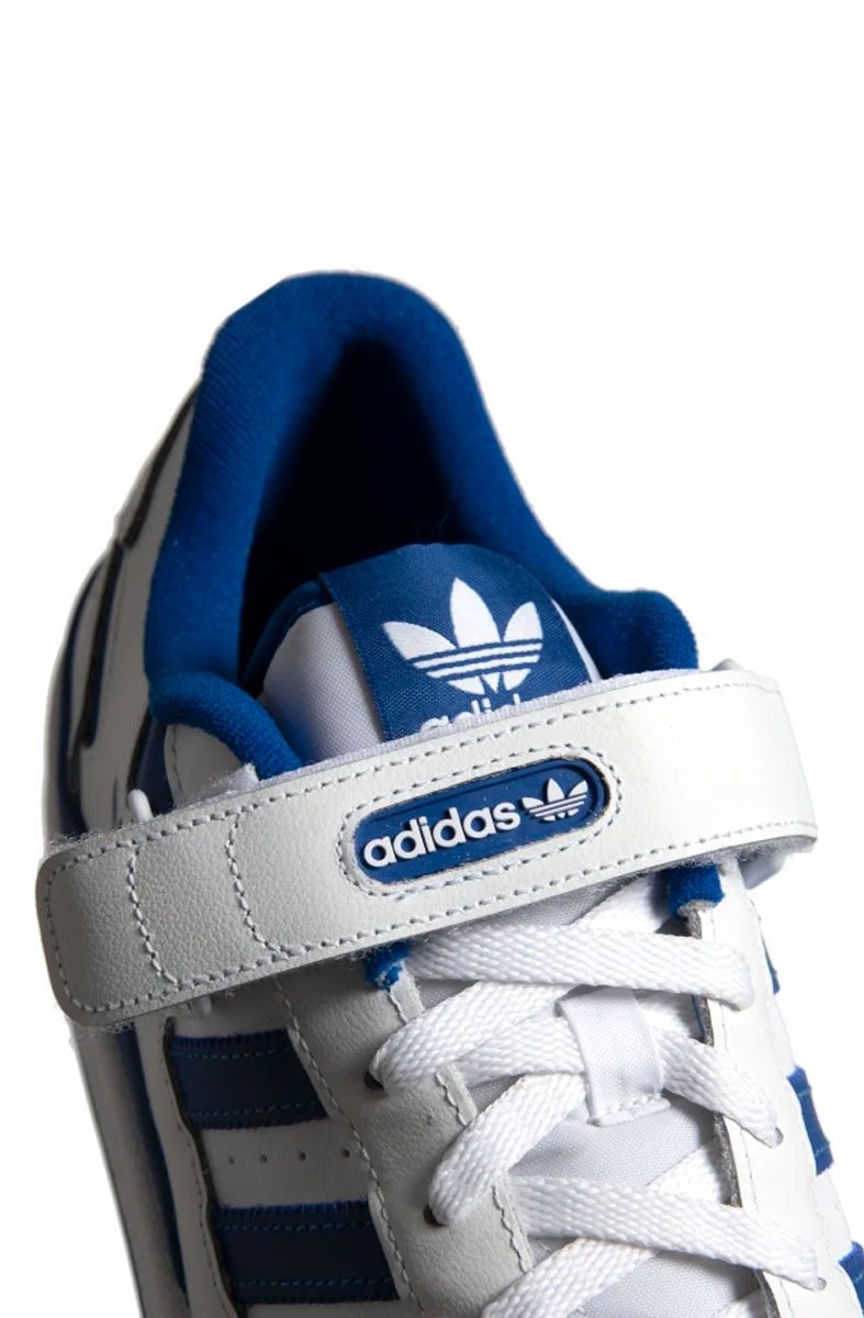 Tênis Adidas Forum Low Branco/Azul - NewSkull