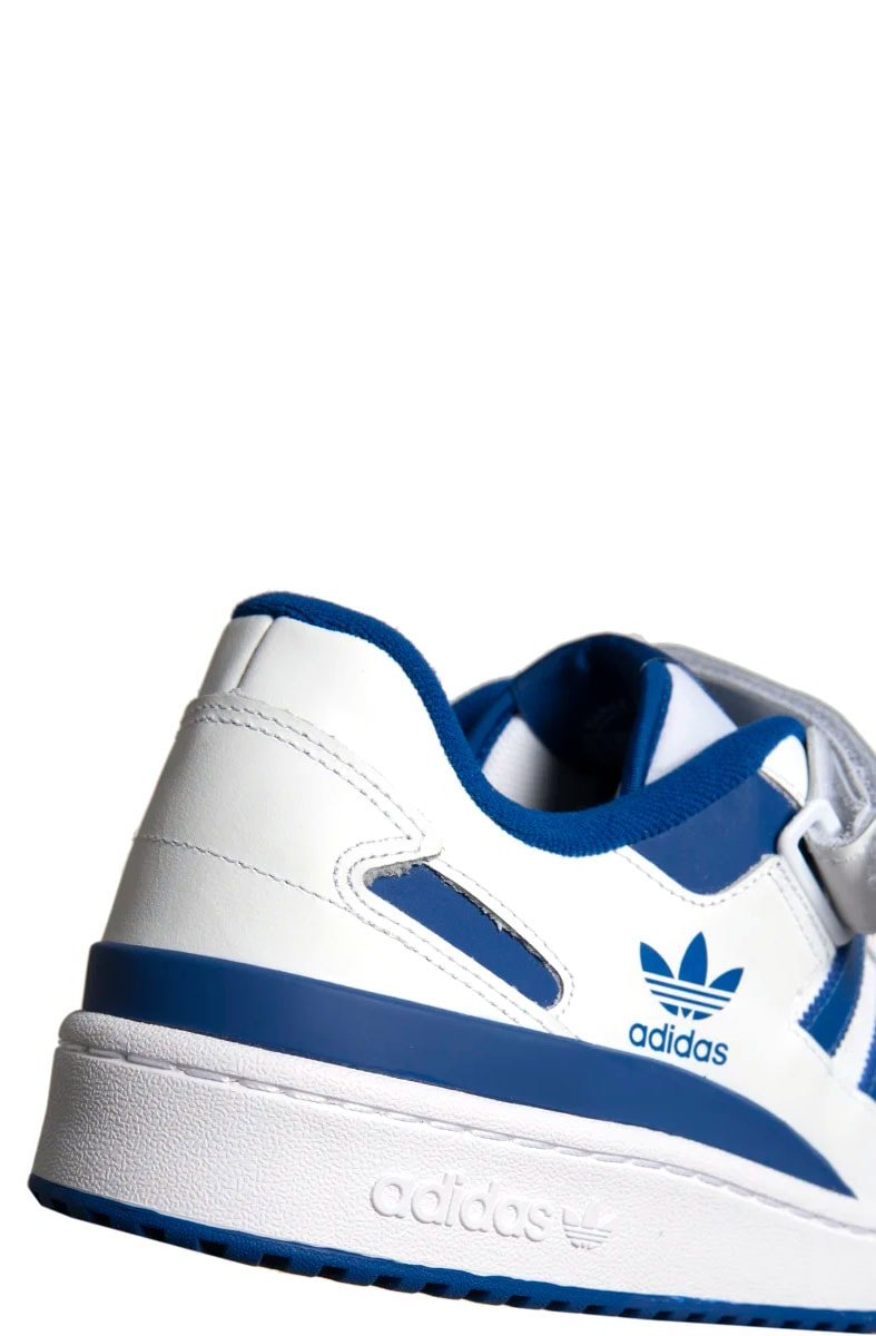 Tênis Adidas Forum Low Branco/Azul - NewSkull