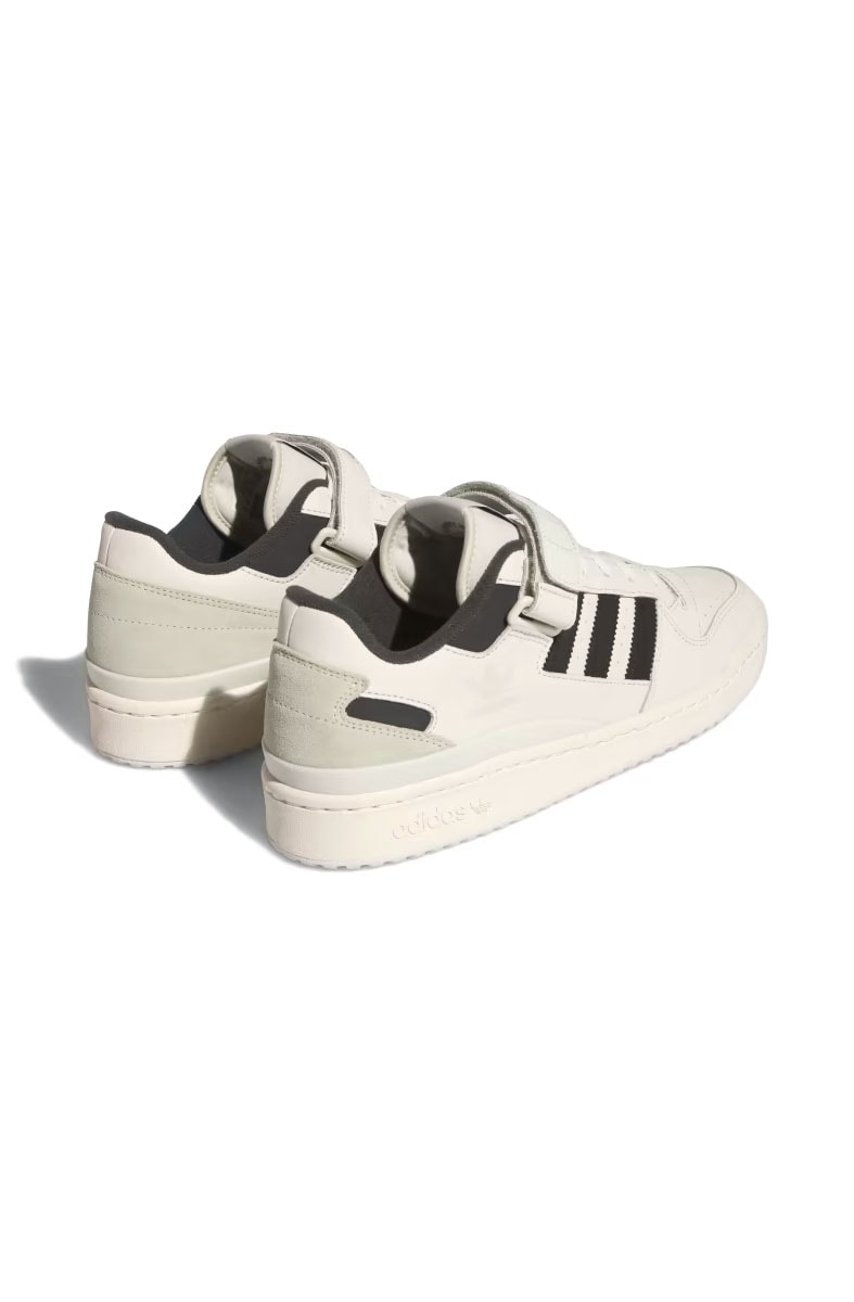 Tênis Adidas Forum Low Branco/Preto/Cinza IE7217 - NewSkull