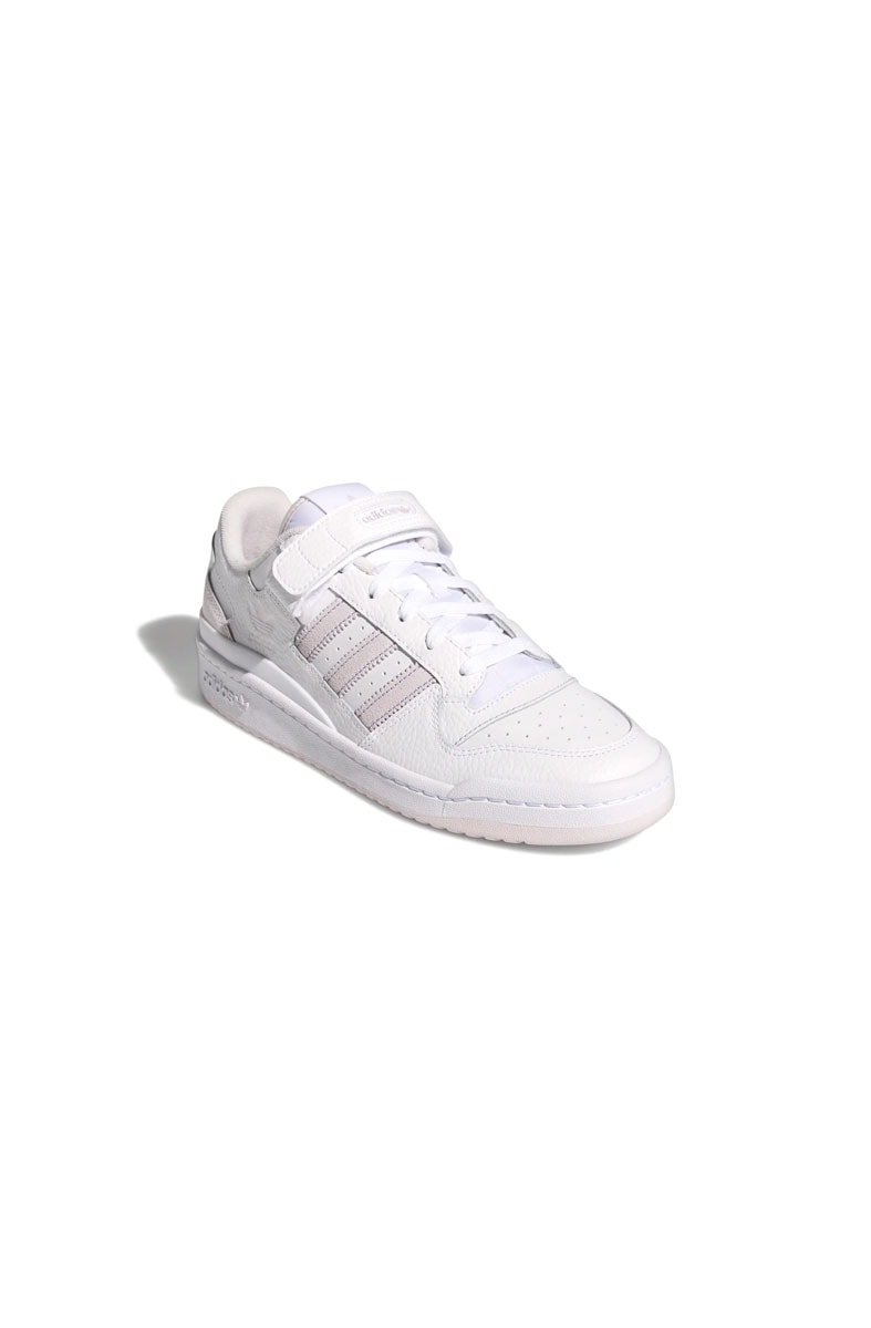 Tênis Adidas Forum Low Branco/Rosa/Roxo - NewSkull