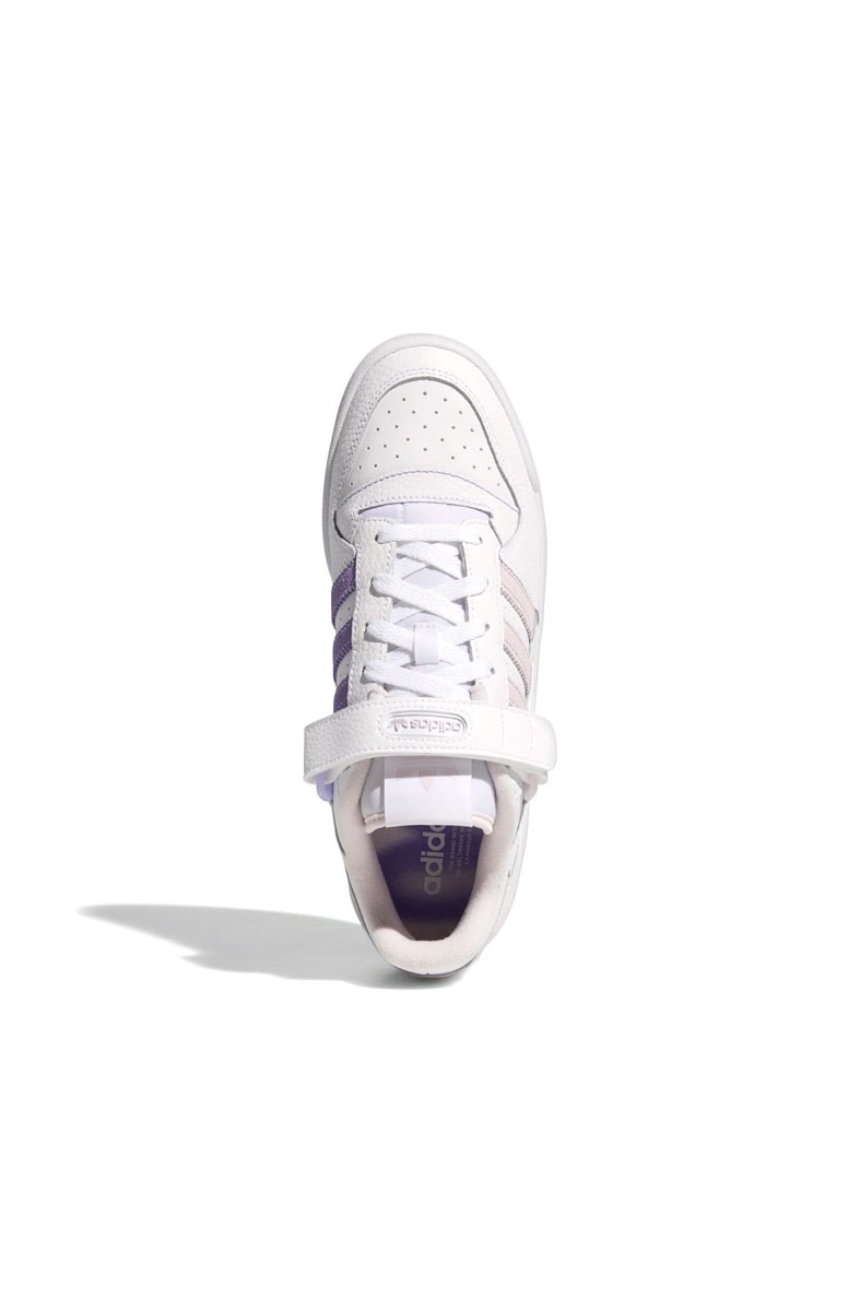 Tênis Adidas Forum Low Branco/Rosa/Roxo - NewSkull