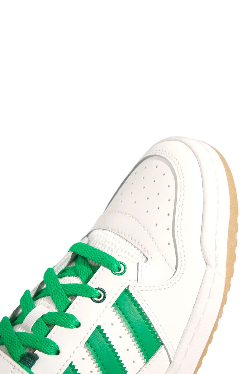 Tênis Adidas Forum Low Branco/Verde IE7175 - NewSkull