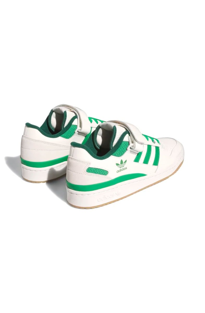 Tênis Adidas Forum Low Branco/Verde IE7175 - NewSkull