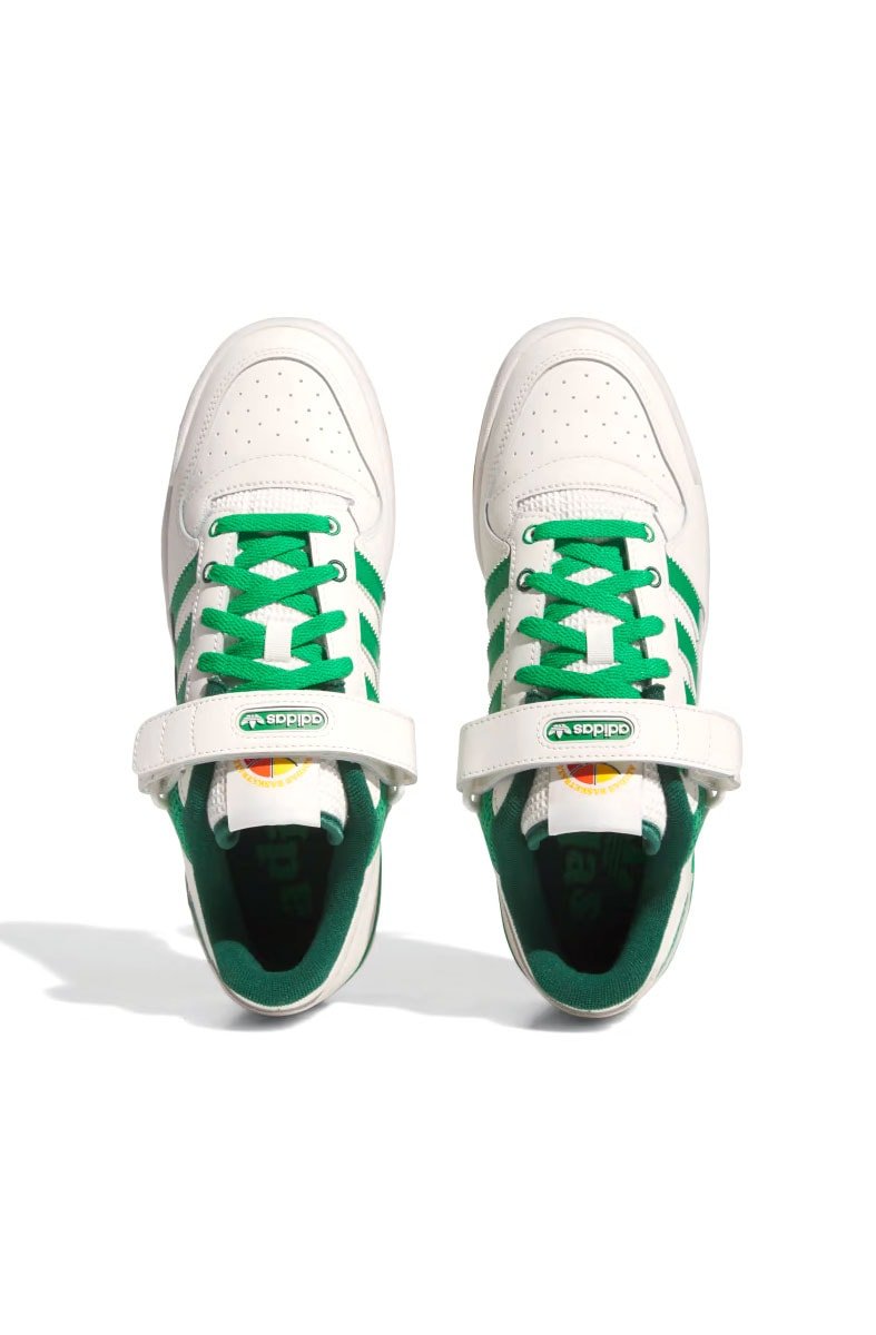Tênis Adidas Forum Low Branco/Verde IE7175 - NewSkull
