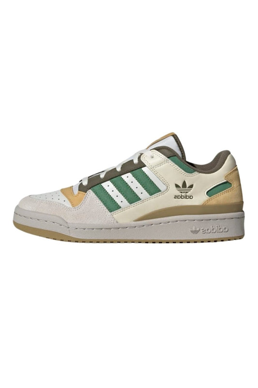 Tênis Adidas Forum Low CL Creme/Amarelo/Verde ID6264 - NewSkull