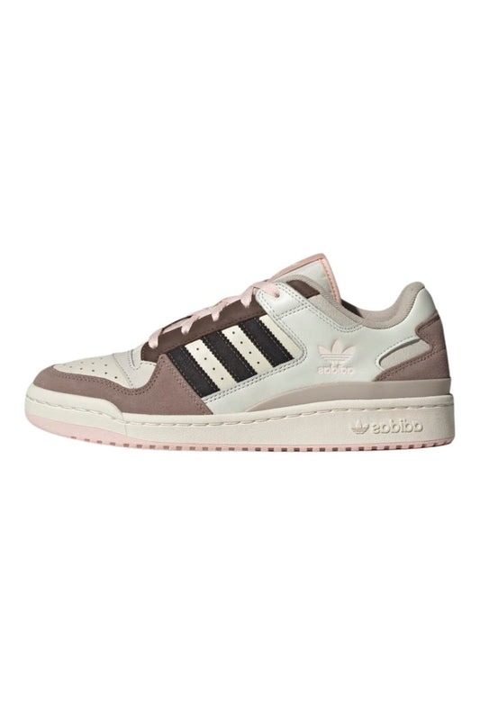 Tênis Adidas Forum Low CL Creme/Marrom/Rosa ID6265 - NewSkull