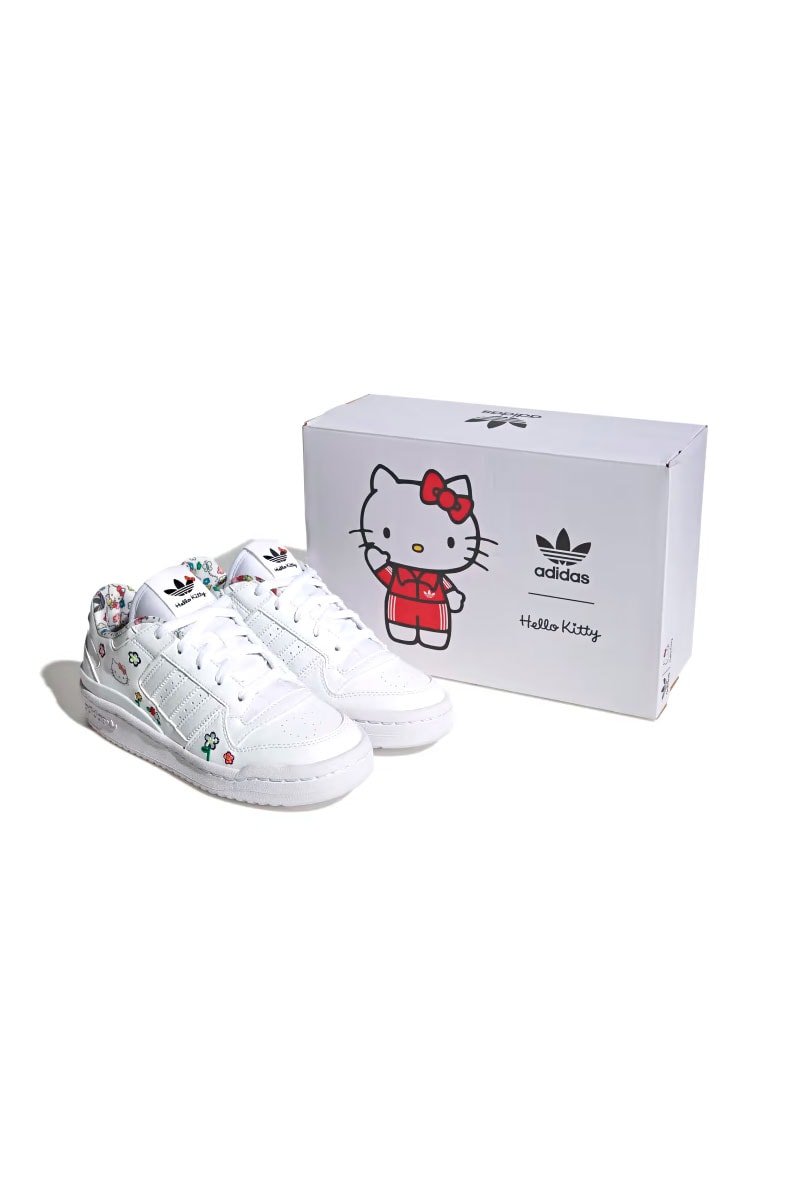 Tênis Adidas Forum Low x Hello Kitty Branco IG0301 - NewSkull