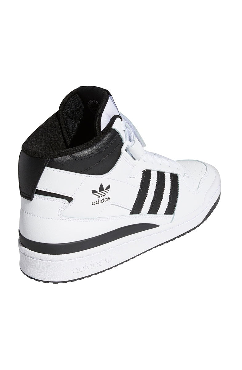 Tênis Adidas Forum Mid Branco/Preto - NewSkull