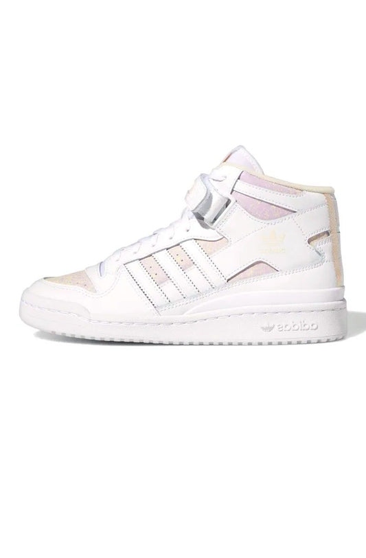 Tênis Adidas Forum Mid Feminino Branco/Color - NewSkull