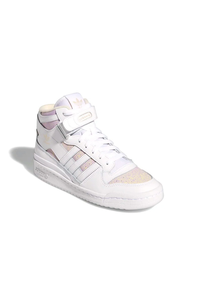 Tênis Adidas Forum Mid Feminino Branco/Color - NewSkull